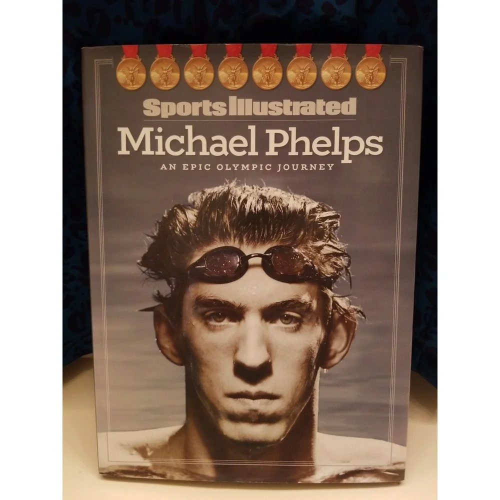 Sports Illustrated Michael Phelps An Epic Olympic Journey Coffee Table Book‎